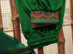 new Afghan traditional saneens purple color frocks