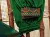 new Afghan traditional saneens purple color frocks