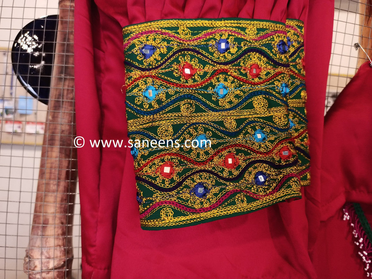 buy new afghan kuchi style dresses by saneens