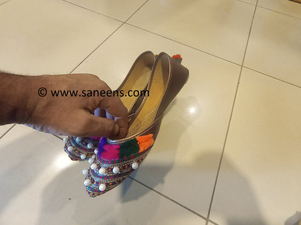 new fashionable saneens afghani shoes