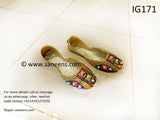 Afghan Handmade Embroidery Shoes