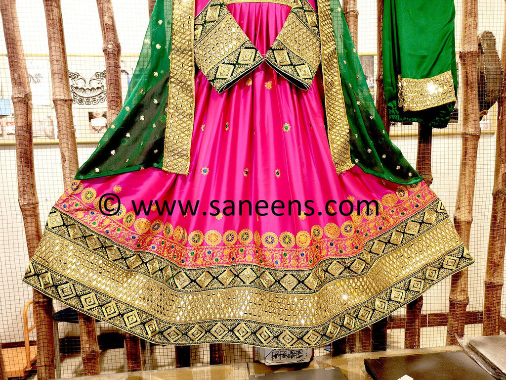 Afghan attan long new frocks