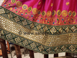 Afghan Mirror Work Bridal Dress