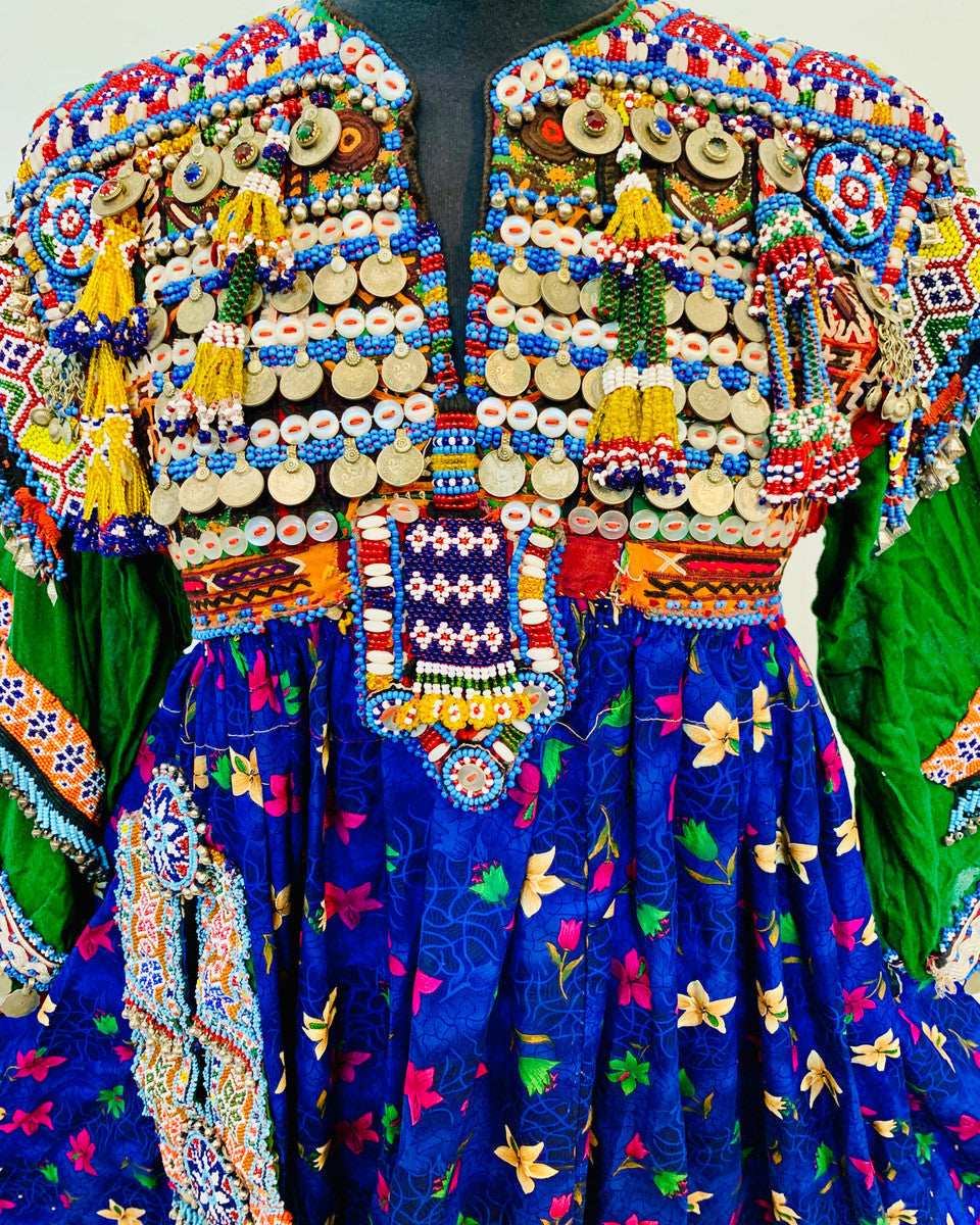 unique Afghan dress, Afghan handmade fashion, cultural dress, Afghan women wear, 