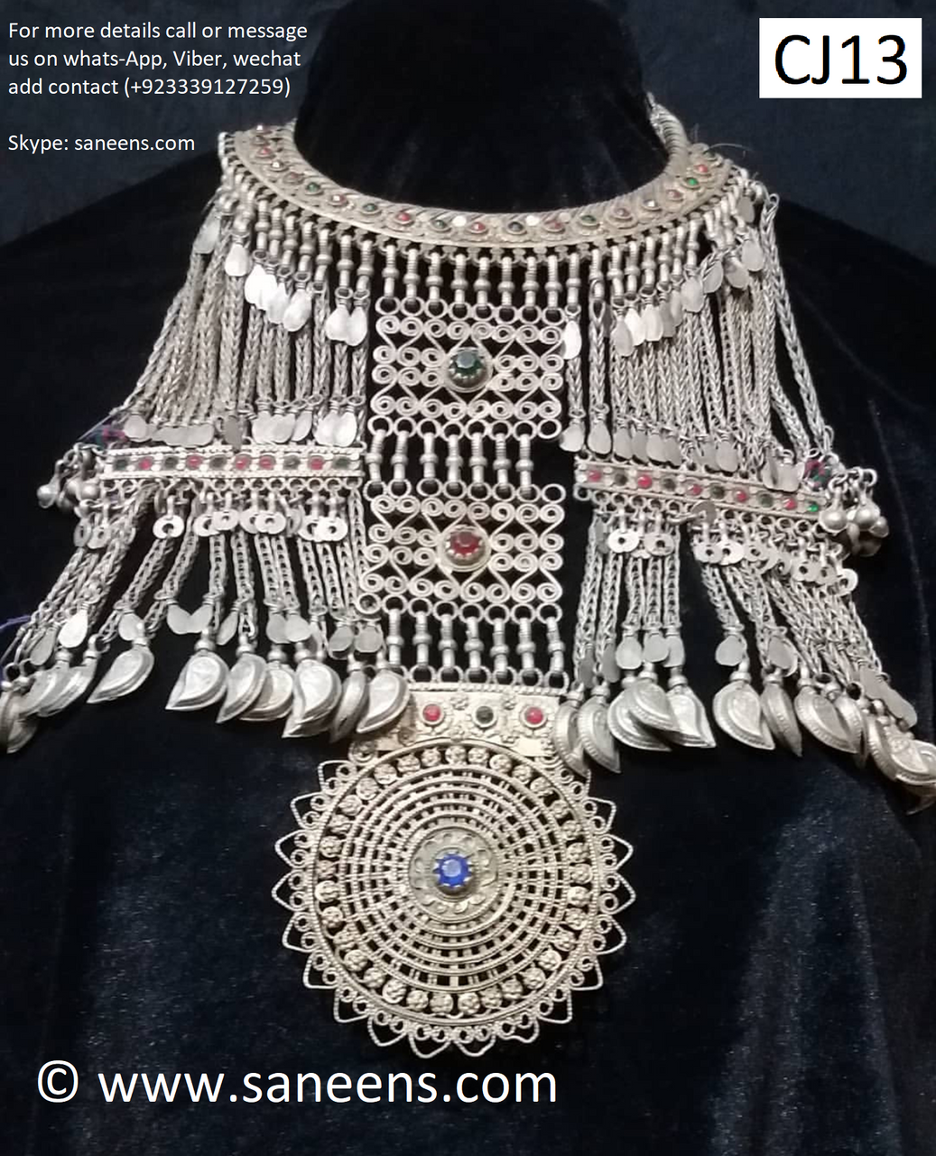 New afghan Noristani took necklace vintage style