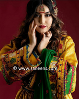 Traditional Afghan Bridal Dress