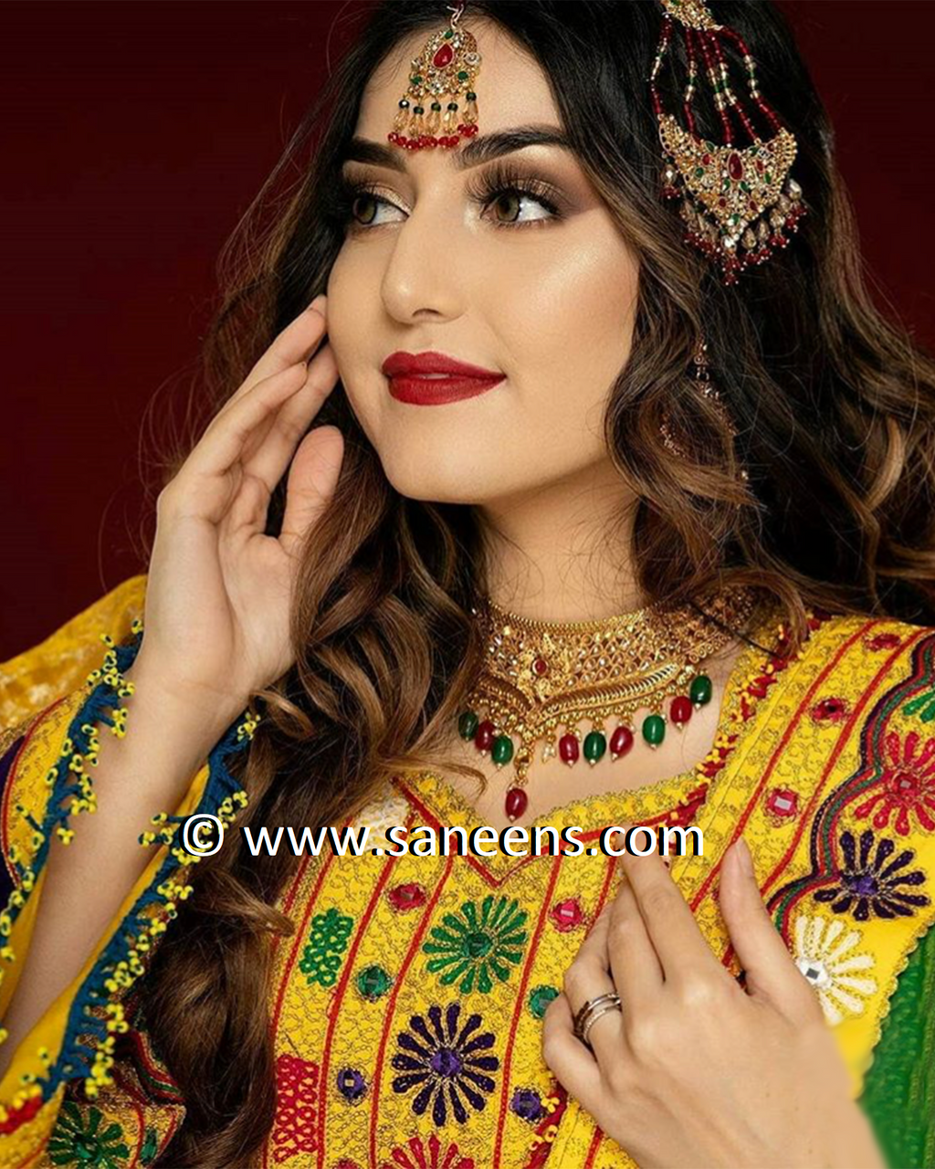 new afghan bridesmaids clothes for nikkah