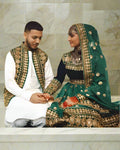 New arrivals for  afghan fashion kuchi tribal boho couple clothes for nikkah