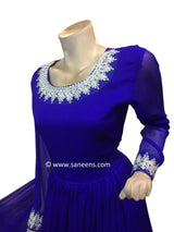 Elegant Embroidered Afghan Bridal Dress