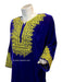 afghan online traditional golden embroidery dress