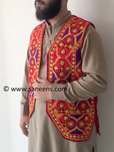 Afghan Groom Wedding Waistcoat