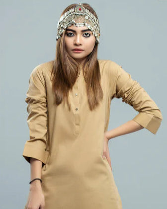 Afghan Vintage Hazaragi White Head Jewelry