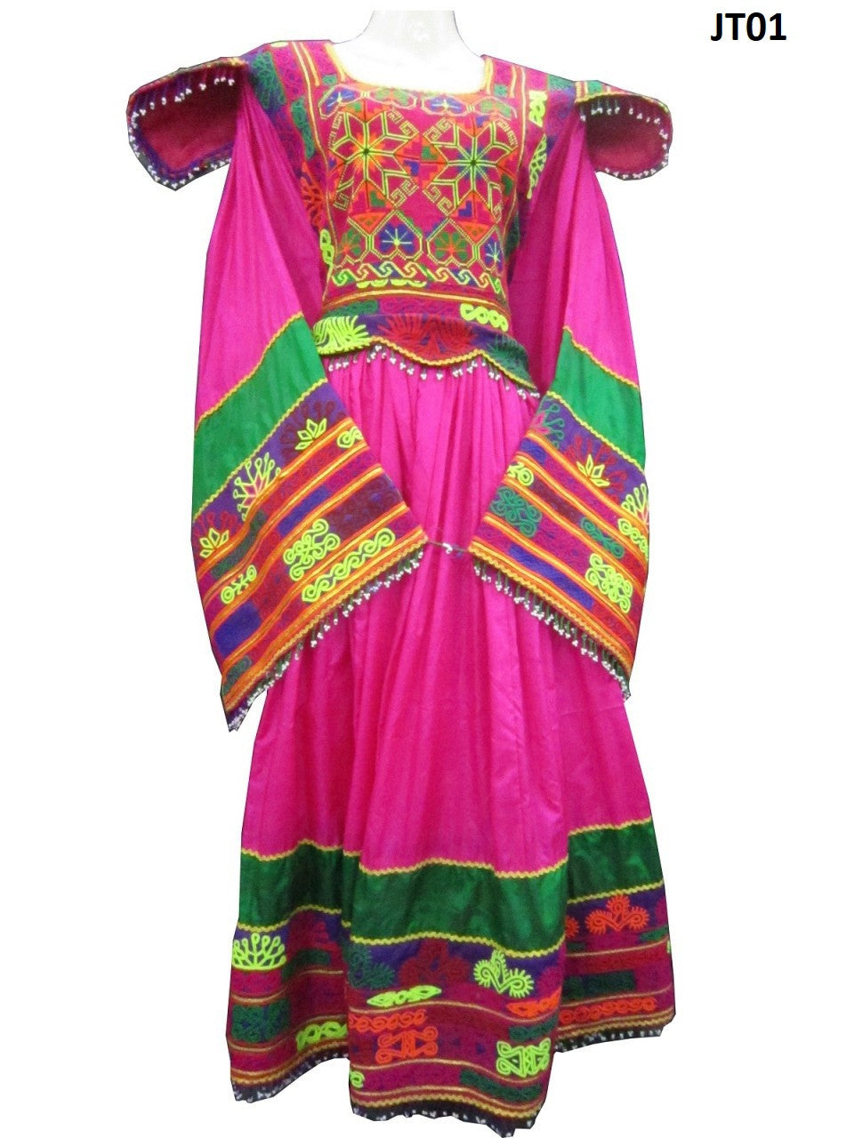 Kochi Dress, Gagra, in Pink Color