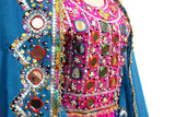 Kochi Dress, Gagra, in Blue Color