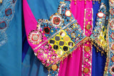 Kochi Dress, Gagra, in Blue Color