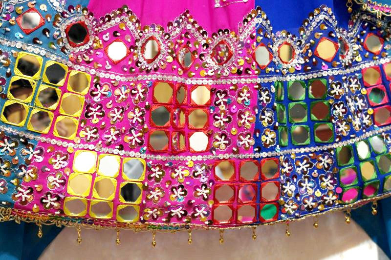 tribal mirrors work costumes
