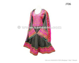 Kochi Dress, Barosha In Black, Gagra,