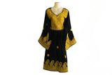 Afghan Gypsy New Bridal Tracery Dress Indie Tribal Filigree Needlework