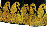 Afghan Gypsy New Bridal Tracery Dress Indie Tribal Filigree Needlework