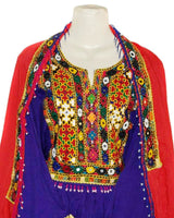 Afghan Bridle Embroidery work Dress