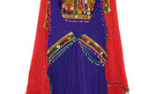 Afghan Bridle Embroidery work Dress