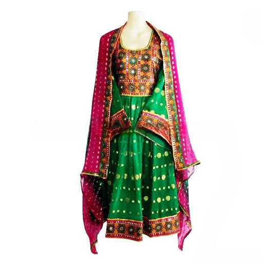 afghan tribal dress