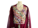 Bridal Hand Embroidery work on Dress