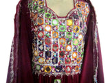 Bridal Hand Embroidery work on Dress