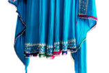 Blue Afghan Dress