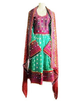 Afghan Bridal Hand Embroidered Dress