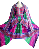 Afghani Woman's Bridal Long Dress