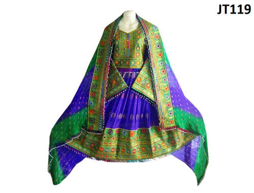 Afghan Women's Long Gown Dress