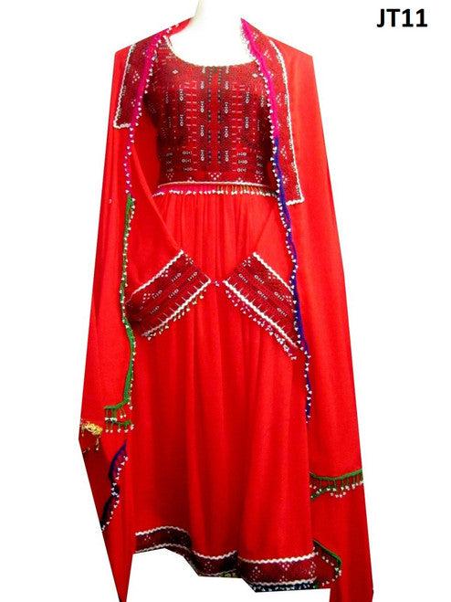 Kuchi Bridal Embroidered Dress