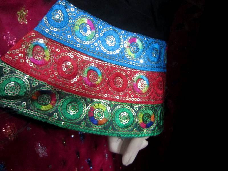 afghan pashtun wedding event dress