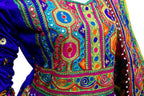 latest afghan women long gown
