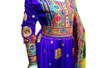 afghan clothes with medallions