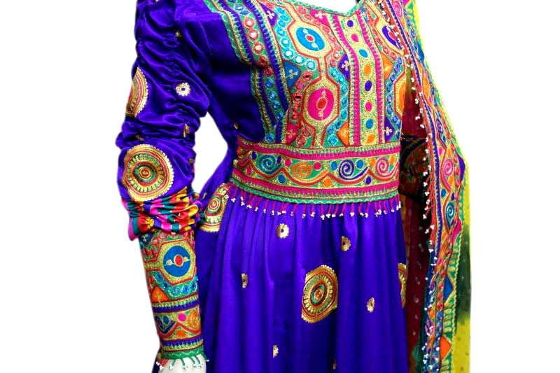 afghan clothes with medallions