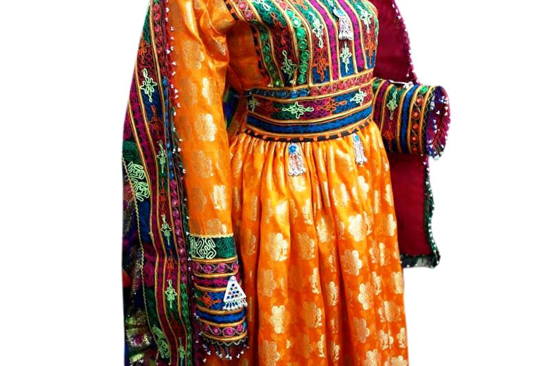afghan new costume with jewelry