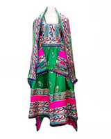 Afghan Embroidered Gown
