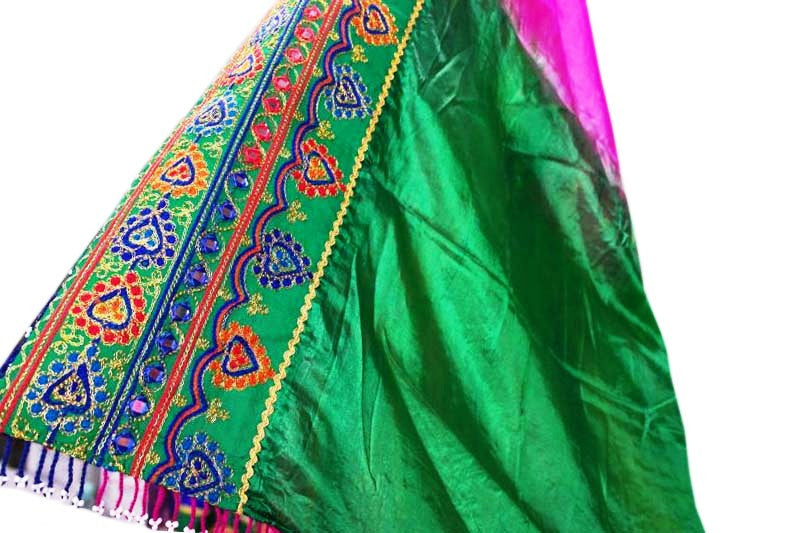 tribal nomad embroidered shawl