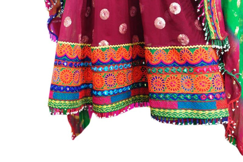 tribal artwork afghani clothing