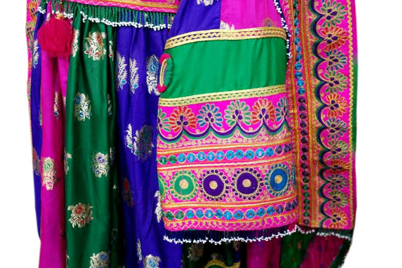 afghani nikah frock