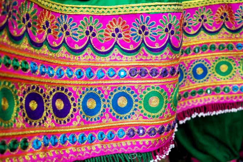 tribal fashion embroidered clothes