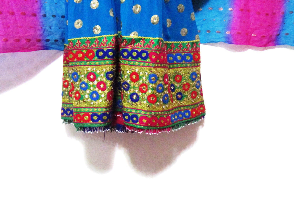 mirrors embroidered afghan costume
