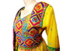 tribal fashion long gown