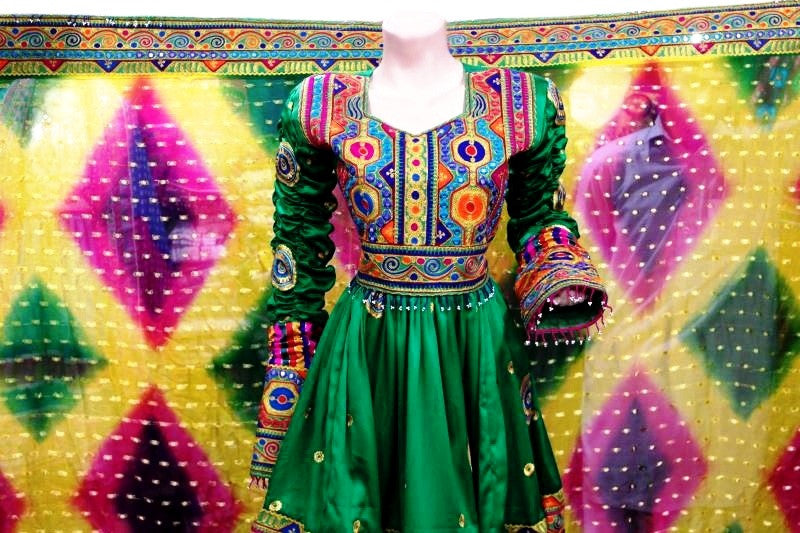 kuchi women long gown