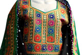 Afghan Bridal Hand Embroidered Dress