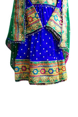 Mirrors Embroidered Afghan Bridal Dress