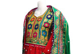 Afghan Bridal Embroidered Dress