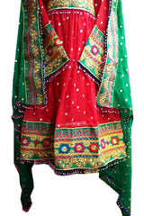 Afghan Bridal Embroidered Dress